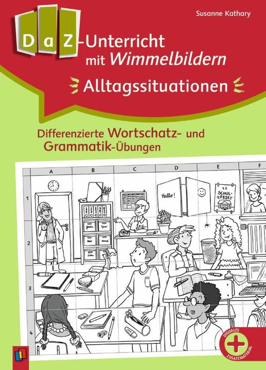 Produktbild Kathary:DaZ-Unterricht mit Wimmelbilder (Deutsch, Susanne Kathary, 2024)
