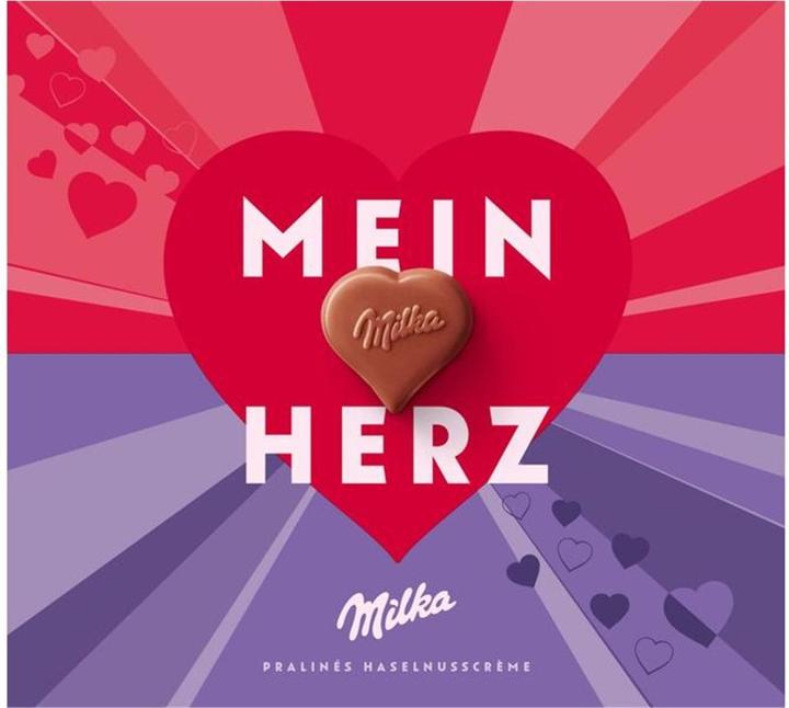 Actual product image Milka My heart (110 g)