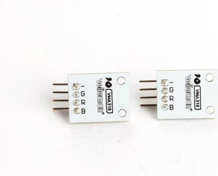 Image du produit Whadda MODULE RGB LED 3 COULEURS (2 pcs)