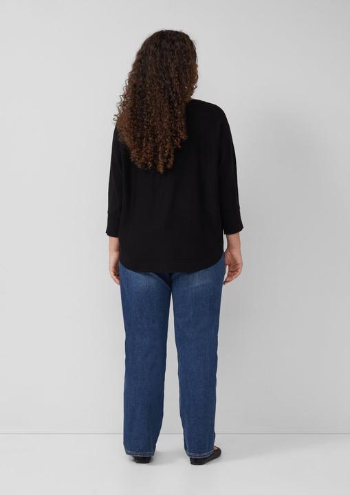 Produktbild S.Oliver Strickpullover Strickpullover mit Fledermausarm (54)