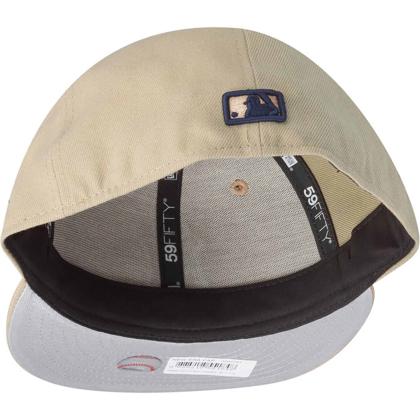 Thumbnail - New Era, Herren, Cap, 59Fifty Fitted Cap - New York Yankees camel - 6 7/8, Beige, (6 7/8)