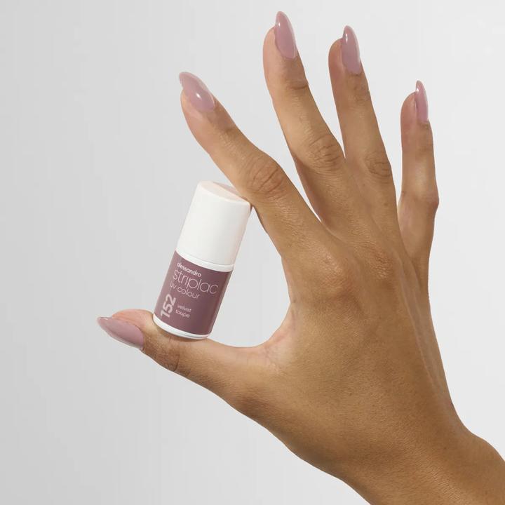 Actual product image Alessandro ALESSAN Striplac UV Colour Vel Tau 6.5ml (Velvet Taupe, UV gel varnish)