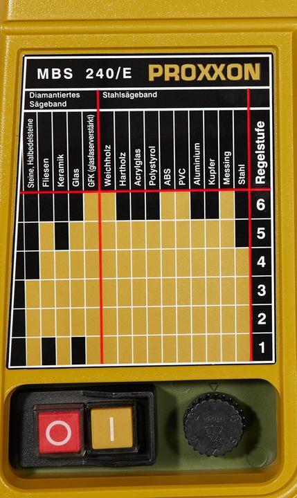 Produktbild Proxxon Bandsägemaschine MBS 240