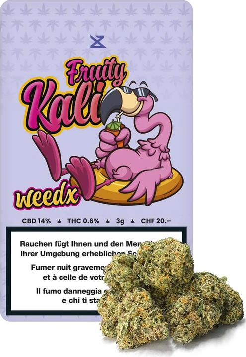 weedx Fruity Kali 3g (3 g, Indoor)