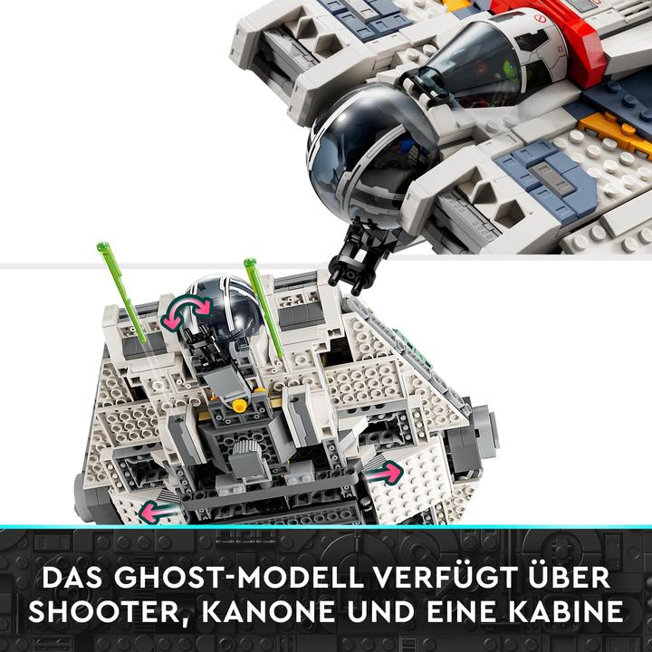 Image du produit LEGO Star Wars Ghost & Phantom II (75357, LEGO Star Wars, LEGO difficiles à trouver)