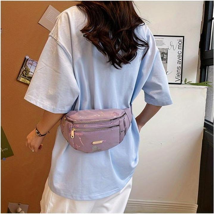 Produktbild Only-Bags.Store Sport Gürteltasche, Oxford Stoff Gürteltasche, nicht wasserdicht Gürteltasche mit Reissverschluss