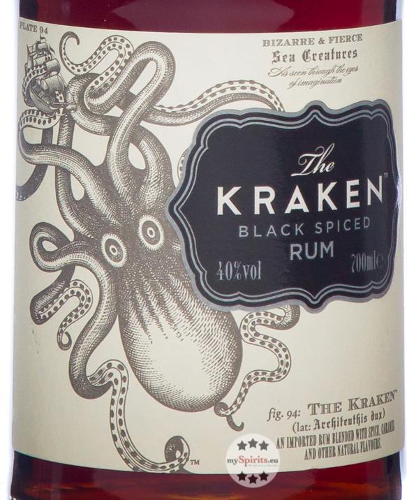 Produktbild Kraken Rum Black Spiced (1 x 70 cl)