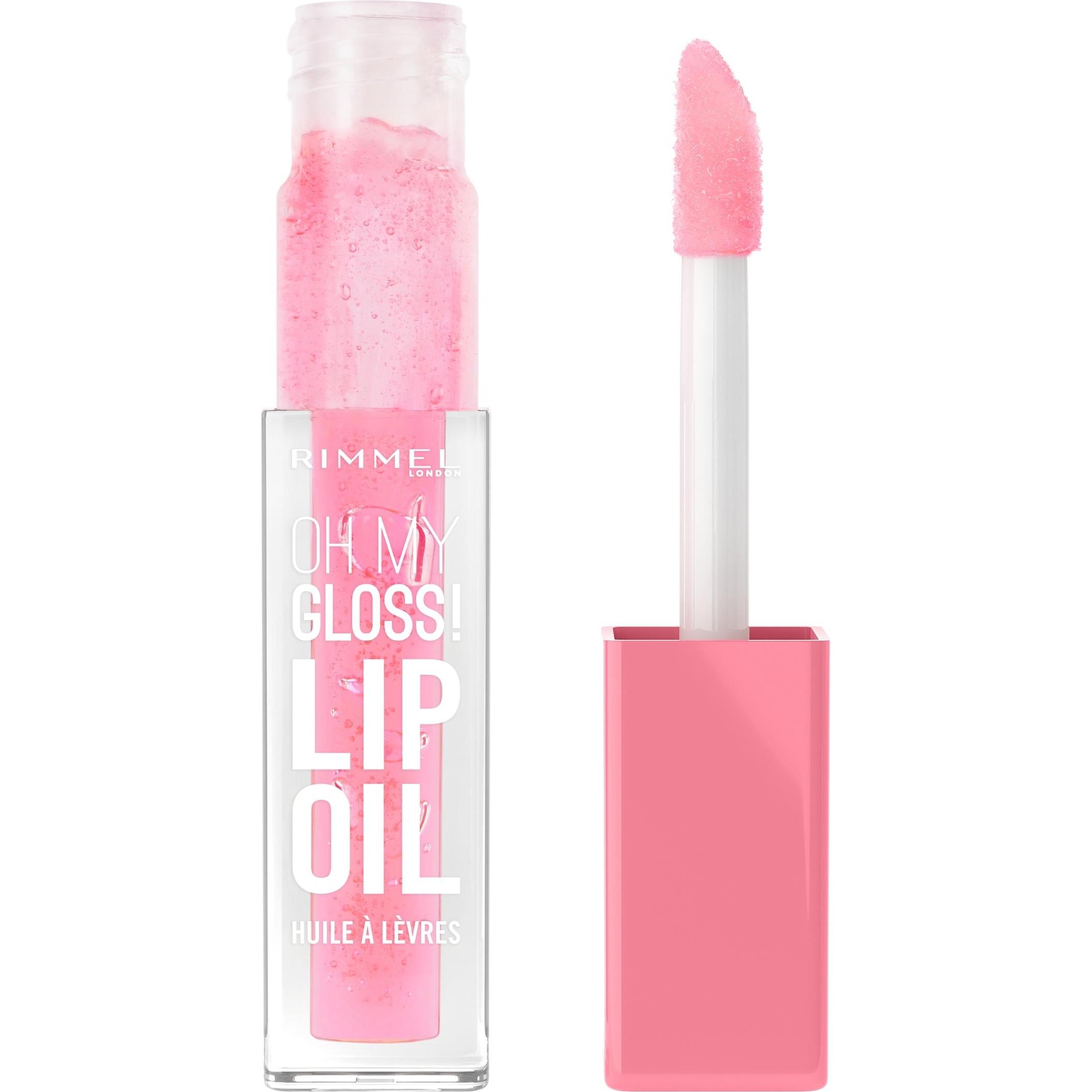Rimmel London, Lippenstift + lipgloss, Oh Mijn Glans! Lippenolie (Roze spoeling)
