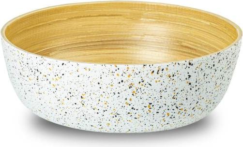 Bewertungen fr Jungle Culture extra grosse Salatschssel aus Bambus in  weiss (28 cm Durchmesser) (28 cm, 1x) - Galaxus