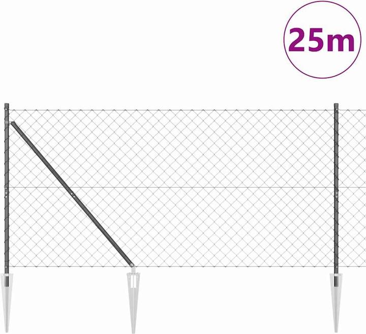 Actual product image vidaXL Zaunpfosten