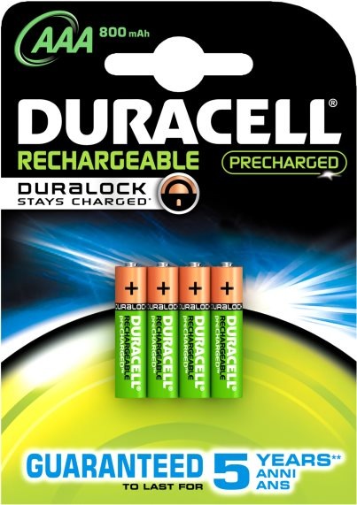 Actual product image Duracell Recharge Ultra (4 pcs., AAA, 900 mAh)