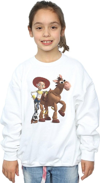 Actual product image Disney Girls Toy Story 4 Jessie And Bullseye Sweatshirt (152, 158)