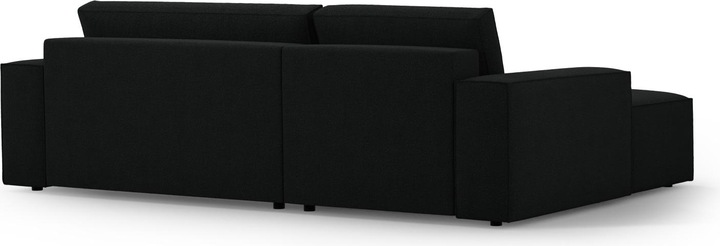Actual product image Micadoni Bouclé Left Corner Sofa With Bed Function And Box, "Jodie", 3 Seats, 246x151x86 Made in Europe (Corner sofa)
