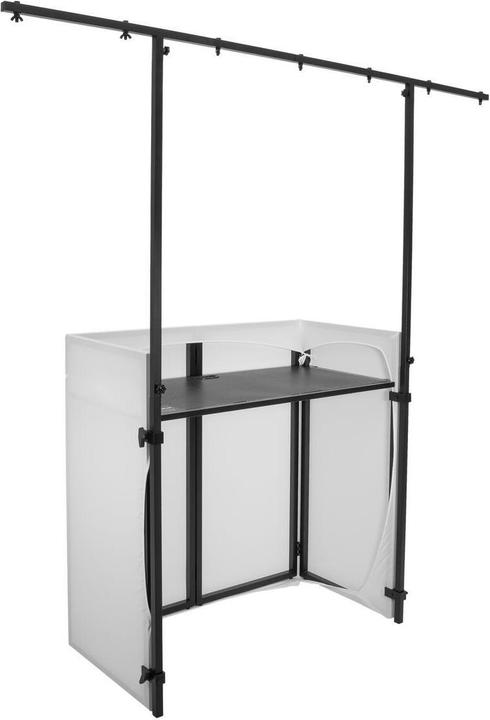 Image du produit Omnitronic Set Compact Mobile DJ Stand inkl. Cover + Überbaurahmen