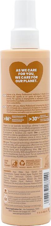 Produktbild Alama Professional Alama Liss Extra Smooth Memory Effect Straightening Spray for Straight Hair 250ml (250 ml)