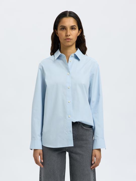 Actual product image Selected Femme Relaxed Fit Baumwoll Hemd (40)