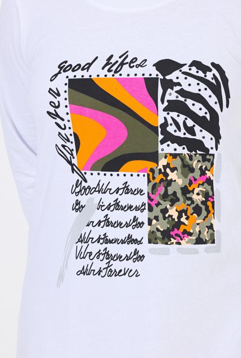 Produktbild Angel of Style T-Shirt, Patch-Print, Langarm (46)