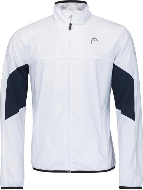 Produktbild Head Club Jacket B weiss/dunkelblau (128)