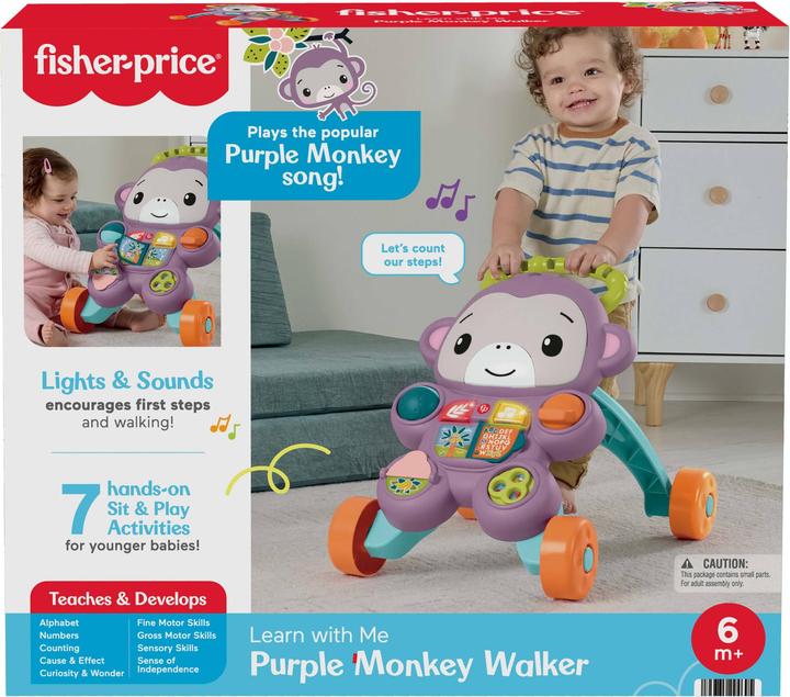 Actual product image Fisher-Price Scimmietta PrImi Passi