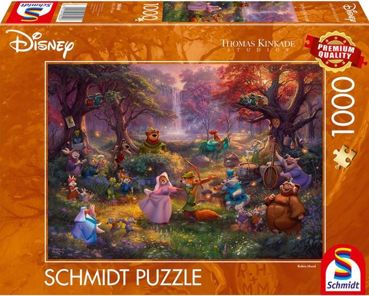 Actual product image Schmidt Spiele Disney Robin Hood (1000 pieces)