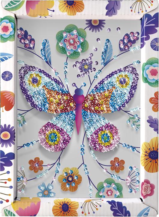 Actual product image Lansay Sequin Art Butterfly