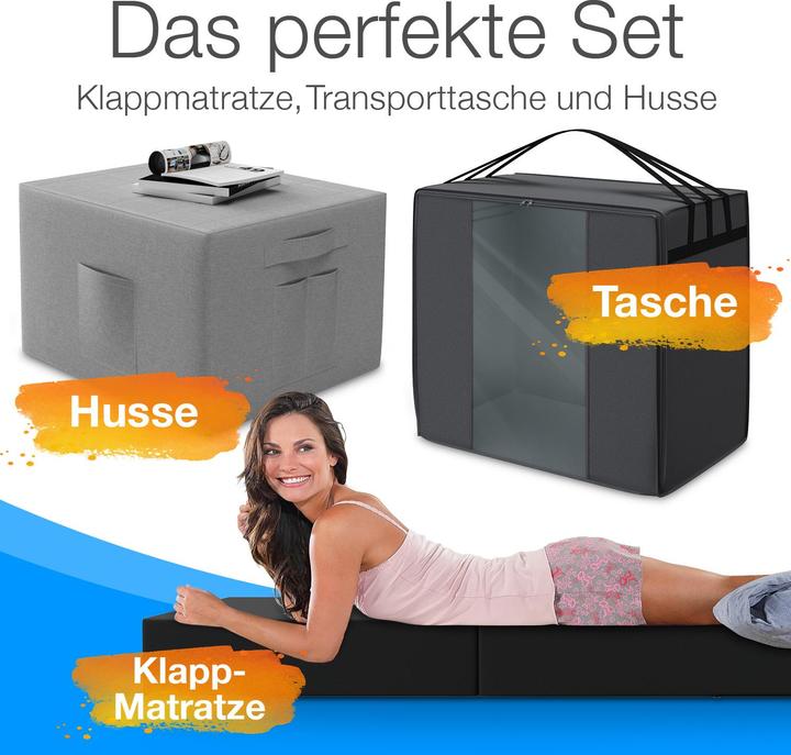 Actual product image Bestschlaf Folding mattress incl. cover & transport bag (75 x 195 cm, Foam core)