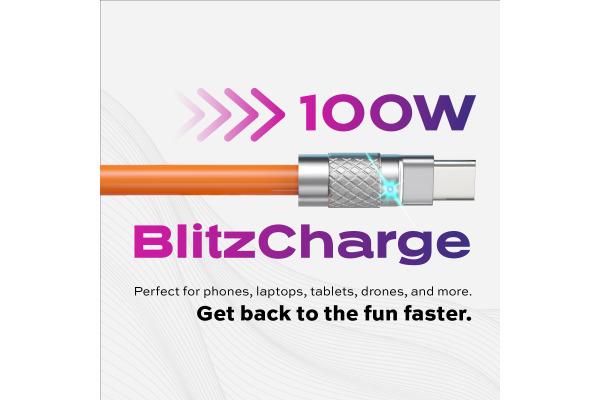 Image du produit Statik TSUMO CHARGE - USB-C Kabel (1.80 m, 100 W)