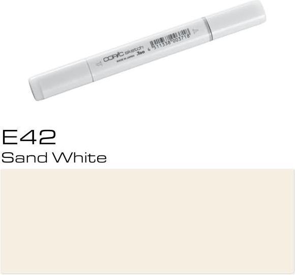 Image du produit Copic Sketch type E - 42 (E42 - Blanc sable, 1 x)