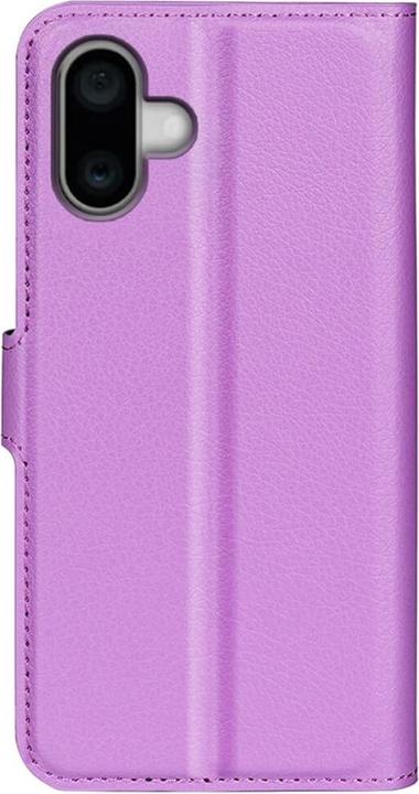 Actual product image Cover-Discount iPhone 16 - Leather case (Apple iPhone 16)