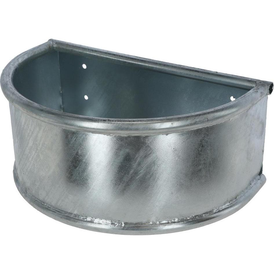 Kerbl Nero Trogolo Rotondo (2800 Cl), Ciotola Mangime + Dosatore