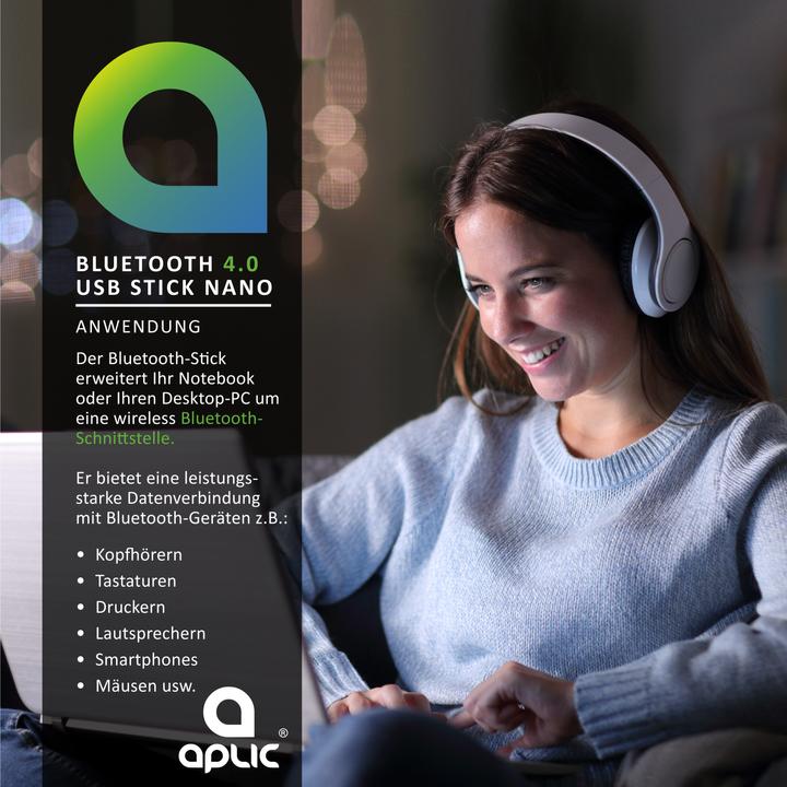 Produktbild Aplic USB Bluetooth Adapter (Sender & Empfänger)
