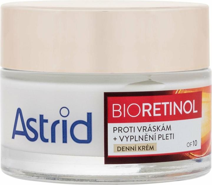 Actual product image Astrid Bioretinol OF10 Day Anti-Wrinkle Day Cream 50 ml (50 ml, Day cream, Up to SPF 10)