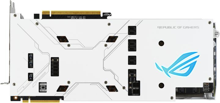 Actual product image ASUS GeForce RTX 2080 Ti ROG Strix O11G White Gaming (11 GB)