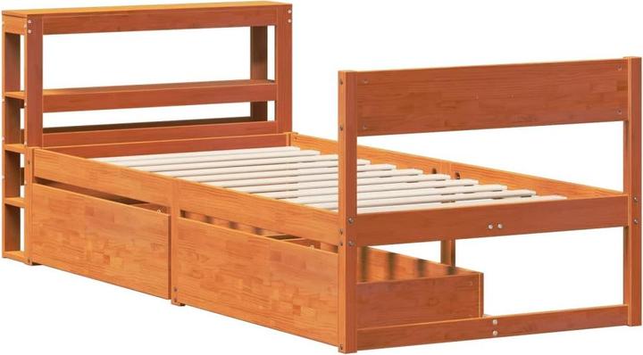 Actual product image vidaXL Bettgestell (140 x 200 cm)