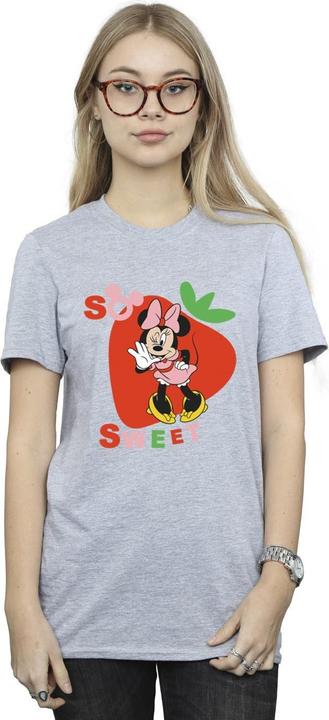 Immagine prodotto Disney Minnie Mouse So Sweet Strawberry Maglietta Ampia Donna (3XL)