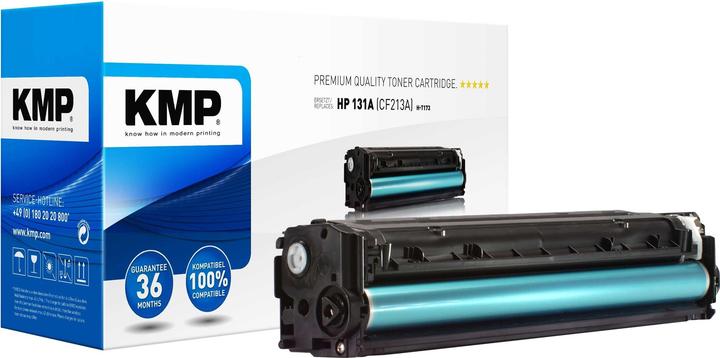 Actual product image KMP Toner replaces HP131A/Canon 731C (CF211A/6271B002) (C)