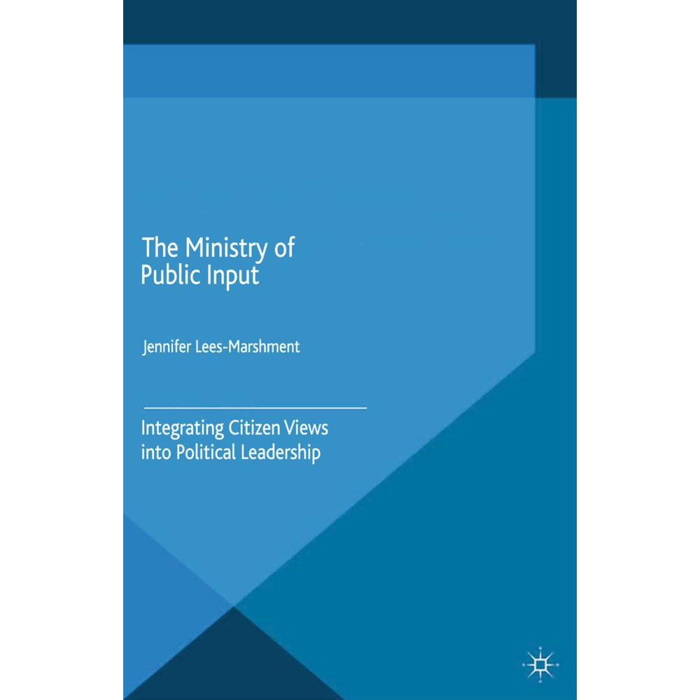 The Ministry of Public Input, Fachbücher von J. Lees-Marshment