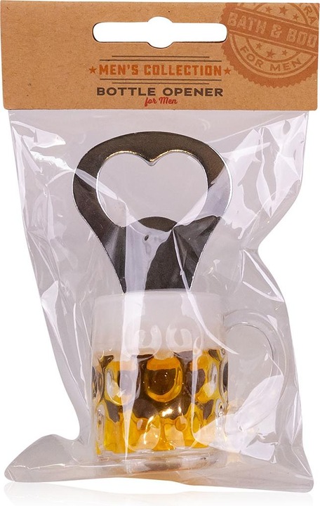 Actual product image Accentra Bottle opener MEN'S COLLECTION with magnet, in beer mug shape, pack of 12/48