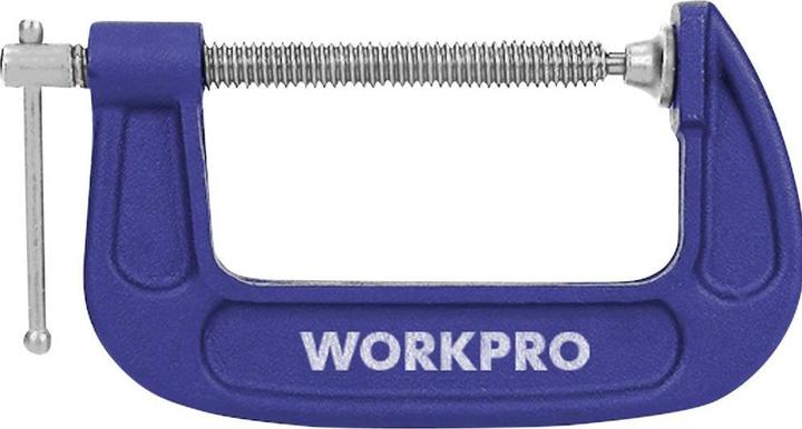 Actual product image Workpro 100 mm C-clamp (100 mm)