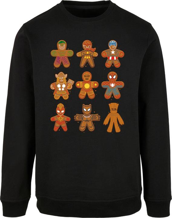 Produktbild Absolute Cult Marvel Universe - Christmas Gingerbread Avengers Crewneck - 116617 (S)