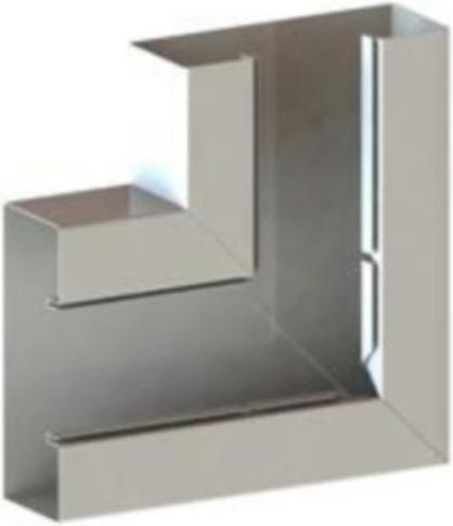 Produktbild Legrand Flachwinkel VG351336 170X63 RAL9010