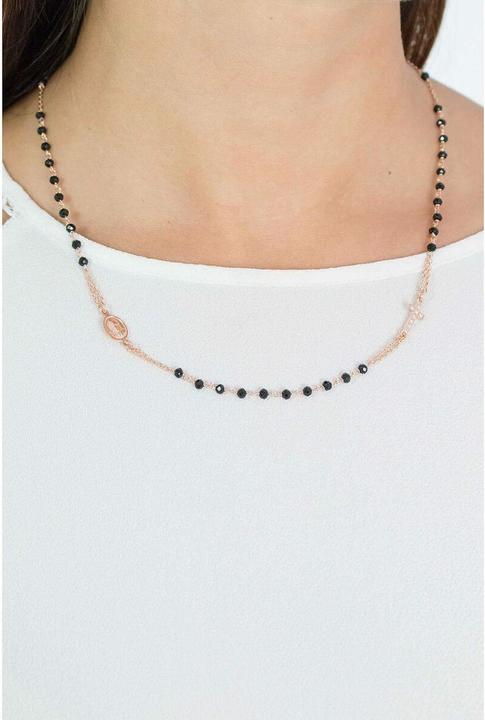 Produktbild Amen Rosary Round Cross Halskette (Silber 925, 52 cm)