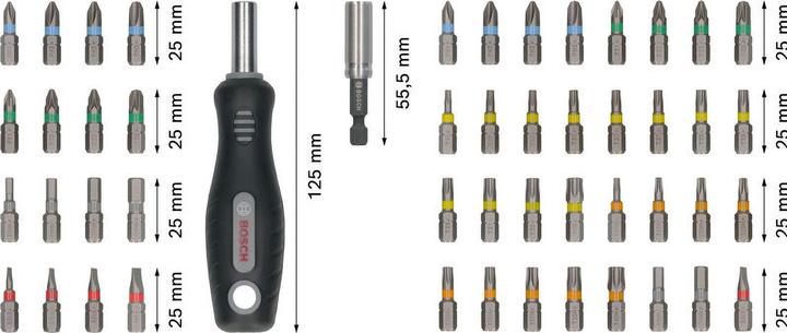 Actual product image Beta Tools Schrauberbitsatz Extra Hard 50 tl 2607012080 VE50 (50)