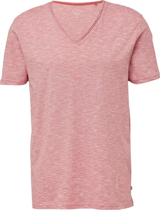 Actual product image S.Oliver T-Shirt T-Shirt in Melange mit Rollkante (S)
