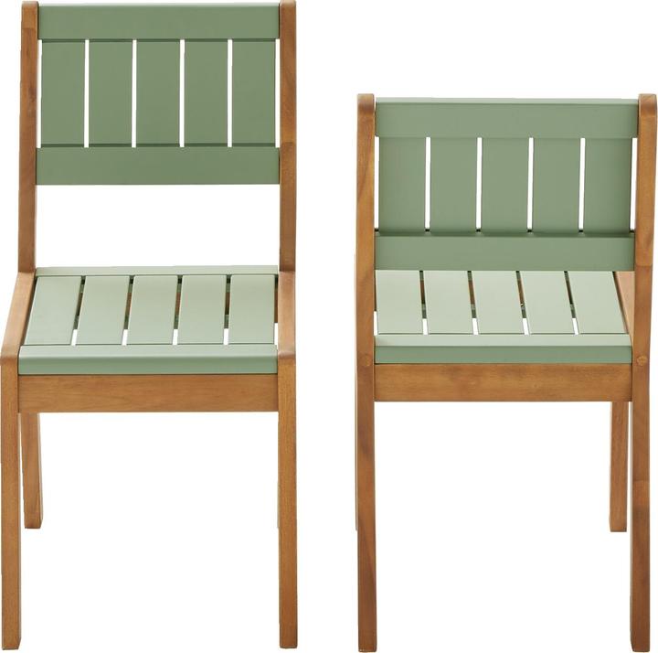 Produktbild Vertbaudet 2er-Set Kinder Outdoor-Stühle „Summer“ (Kindersitzgruppe)