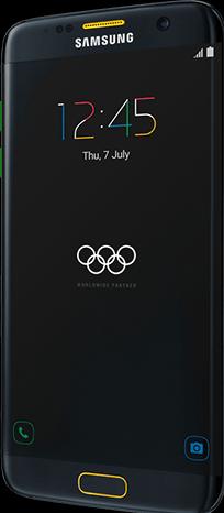 Produktbild Samsung Galaxy S7 Edge Olympic Games Limited Edition (32 GB, Black, Black Onyx, 5.50", 4G)