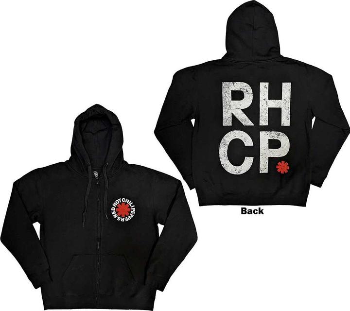 Red Hot Chili Peppers Red Asterisk (Zipper-Hoodie)
