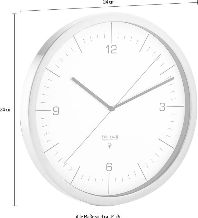 Actual product image Blomus Radio wall clocks (24 cm)