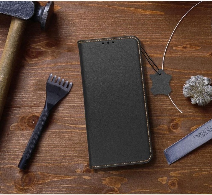 Produktbild NoName Book case OEM SMART PRO Book leather case for SAMSUNG A12 / M12 black (Samsung Galaxy M12, Oppo A12)