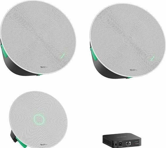 Produktbild Yealink CMKit-121 | Skysound ceiling microphone/speaker kit | Hvit